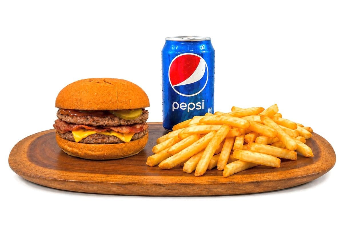 Bacon Cheese Burger Combo