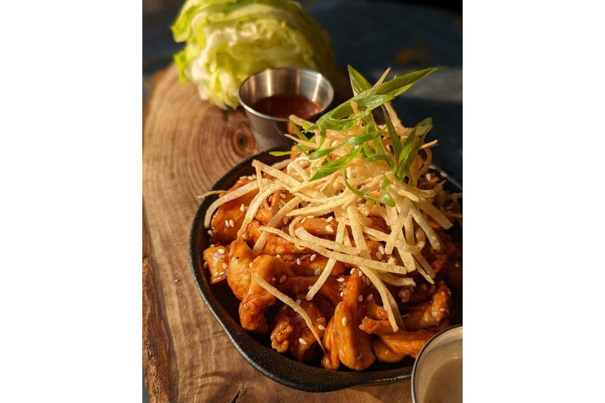 Teriyaki Chicken Lettuce Wraps