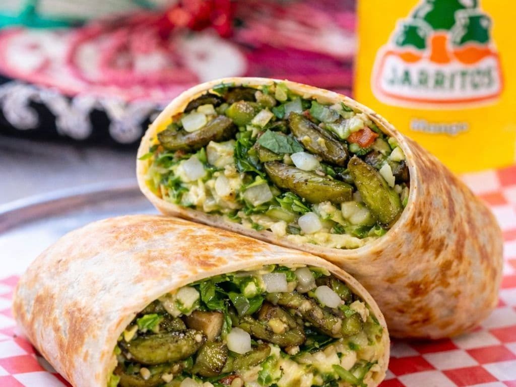 Nopal Burrito (Grilled Cactus)