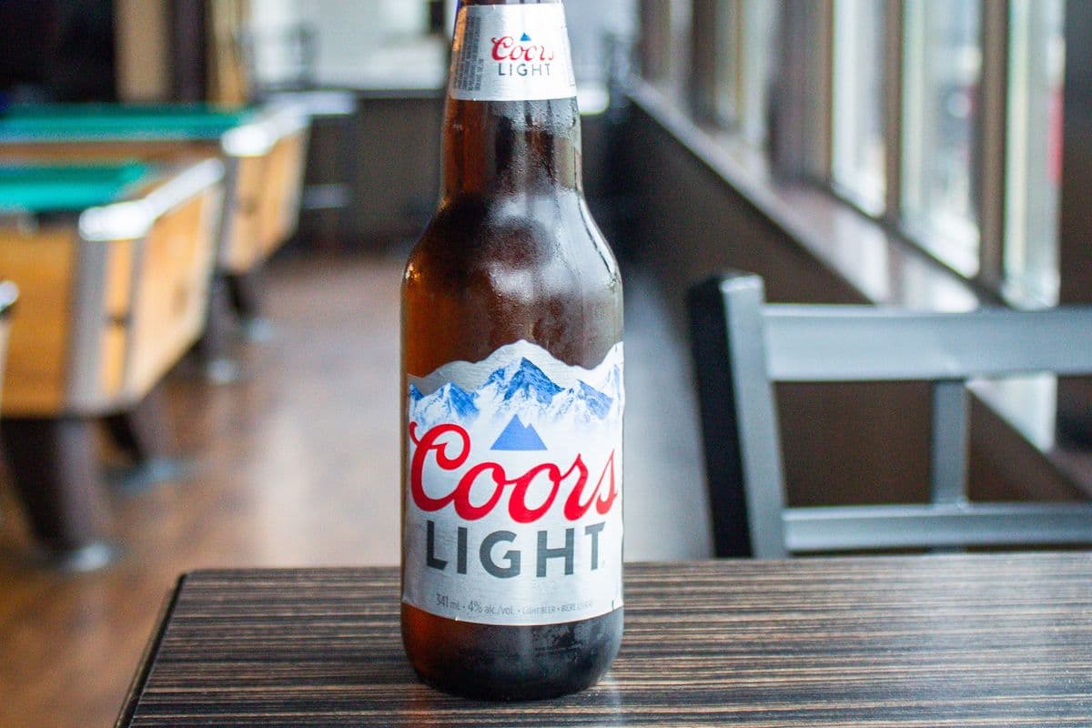 Coors Light Bottle
