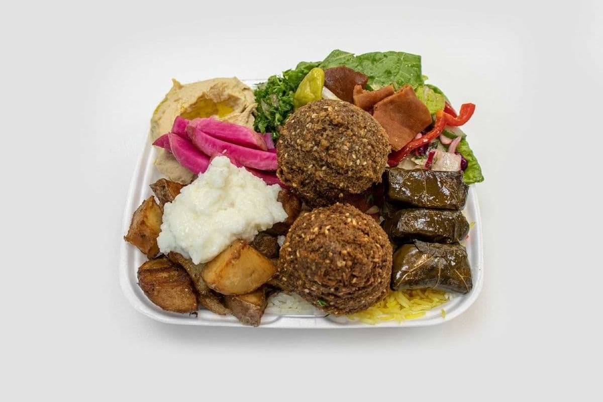 Vegetarian Combo Plate