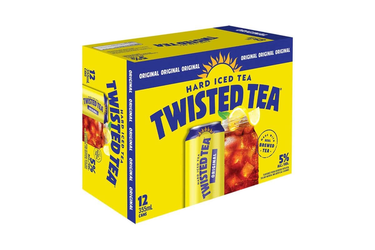 Twisted Tea Original Hard Iced Tea (12 Cans) (12 x 355ML)