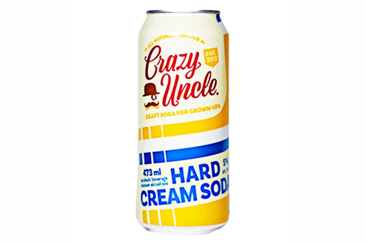 Crazy Uncle Hard Cream Soda 473ml Can (1 x 473ml)