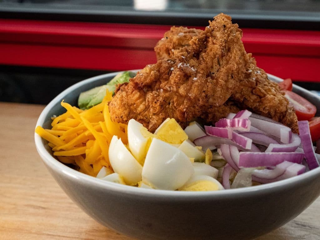 Fried Chicken Cobb Cheddar