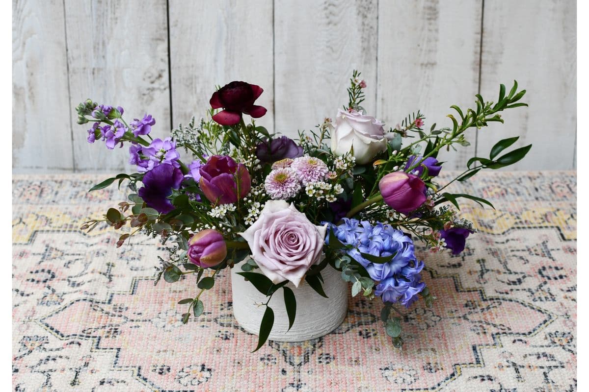 Premium Seasonal French Country Vase Arrangement