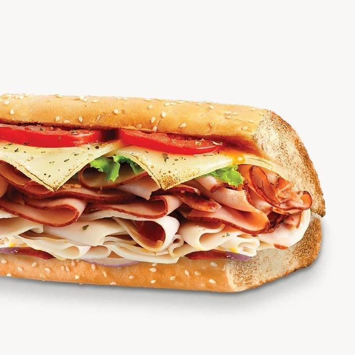 6" Sub Honey Bacon Club Sub