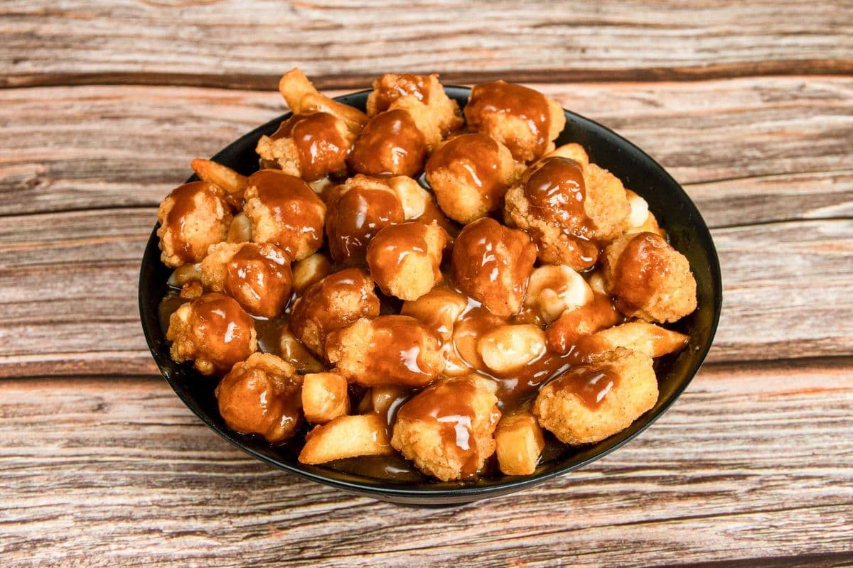 Poutine with Cheese Curds