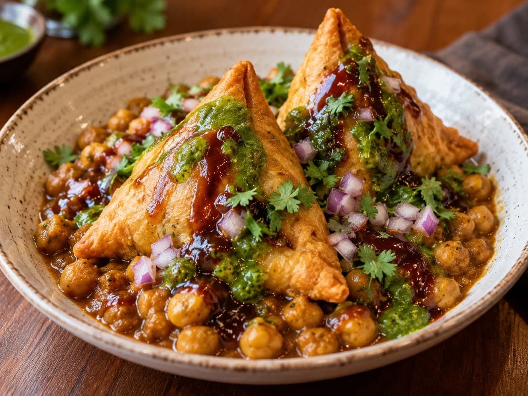 Samosa Channa