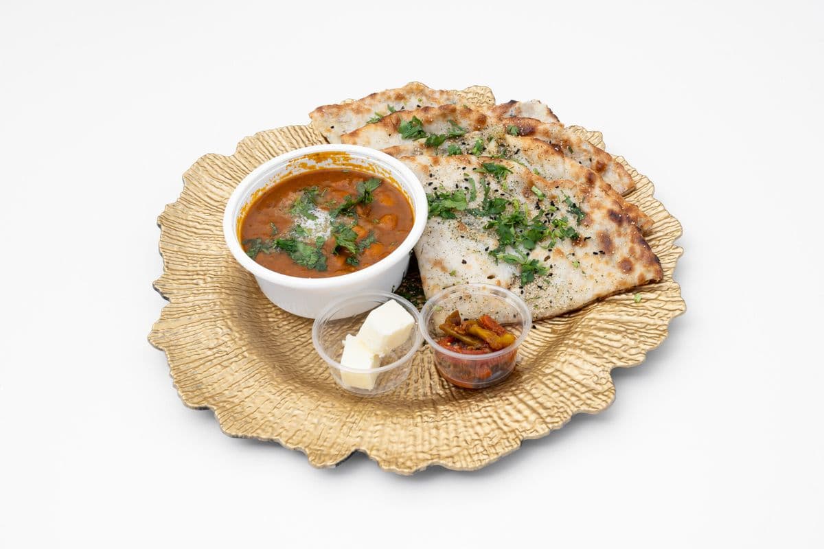 Amritsari kulcha plate