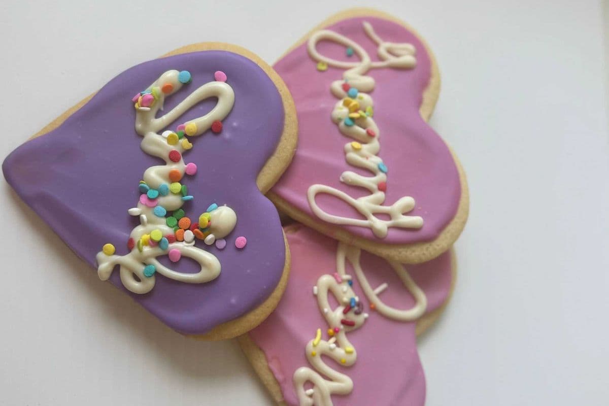 Heart-Shaped Sugar Cookie