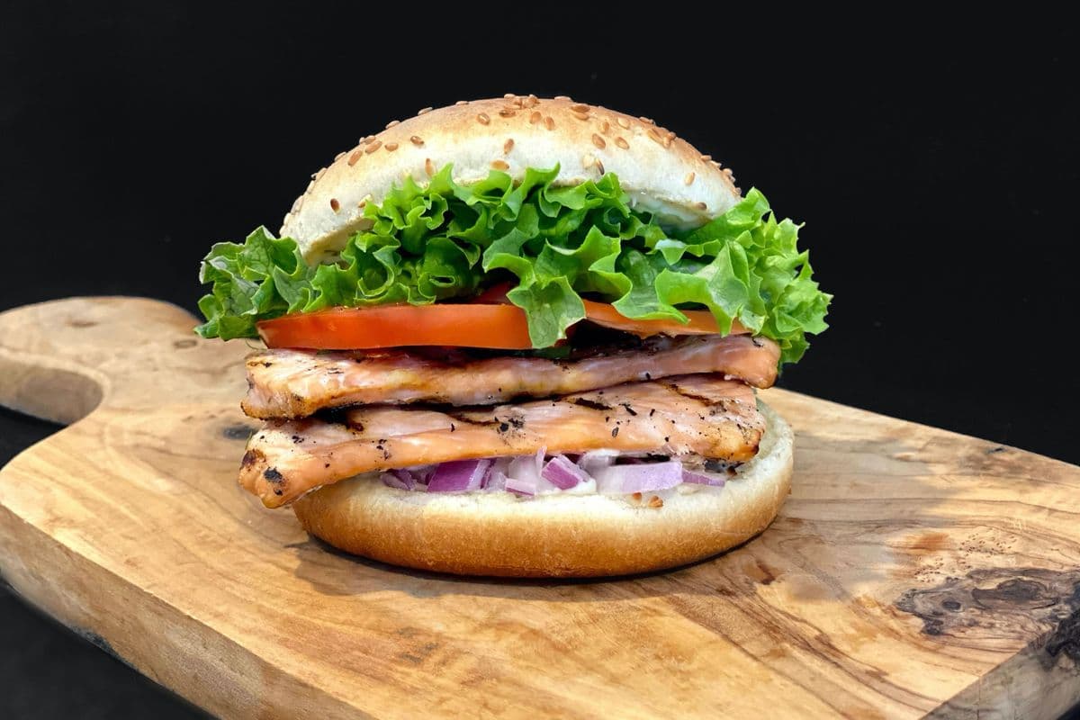 Burger Saumon grillé