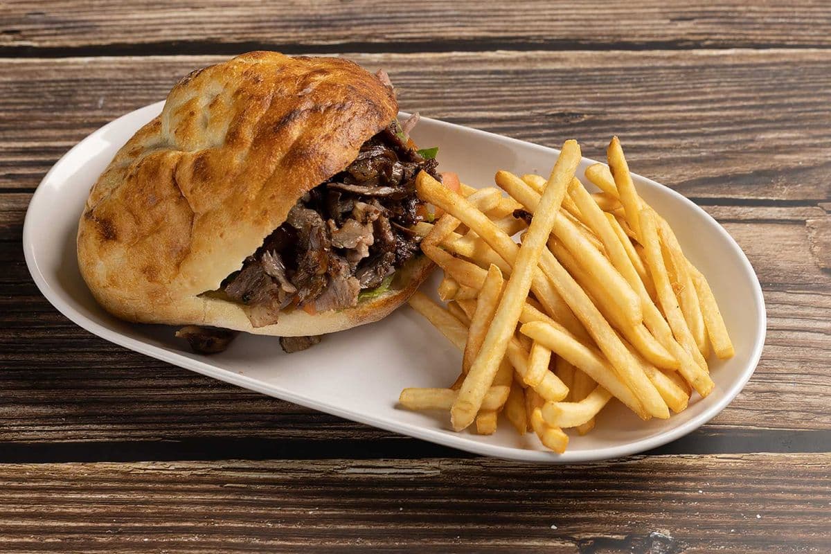 Beef Donair Wrap