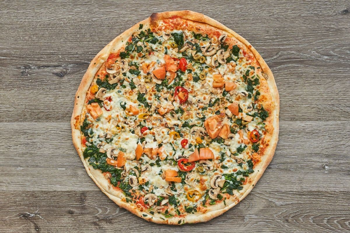 12. 16" Vegetarian Pizza