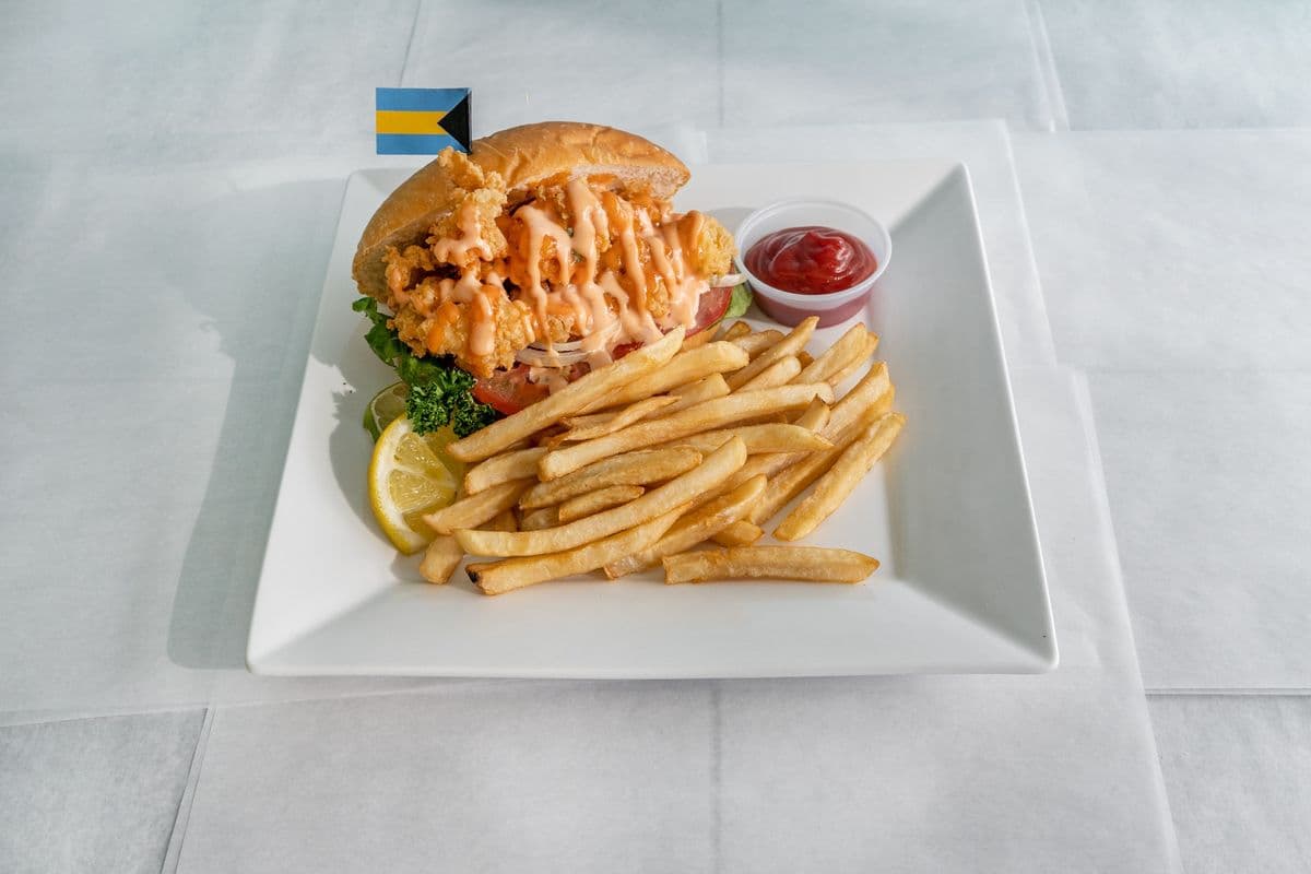 Conch Burger Snack