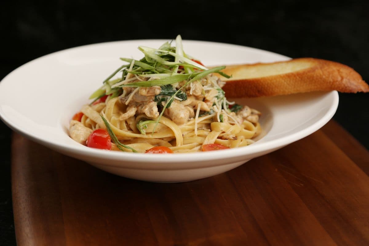 Chicken Mushroom Alfredo