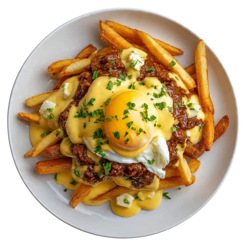Cajun Chicken Breakfast Poutine