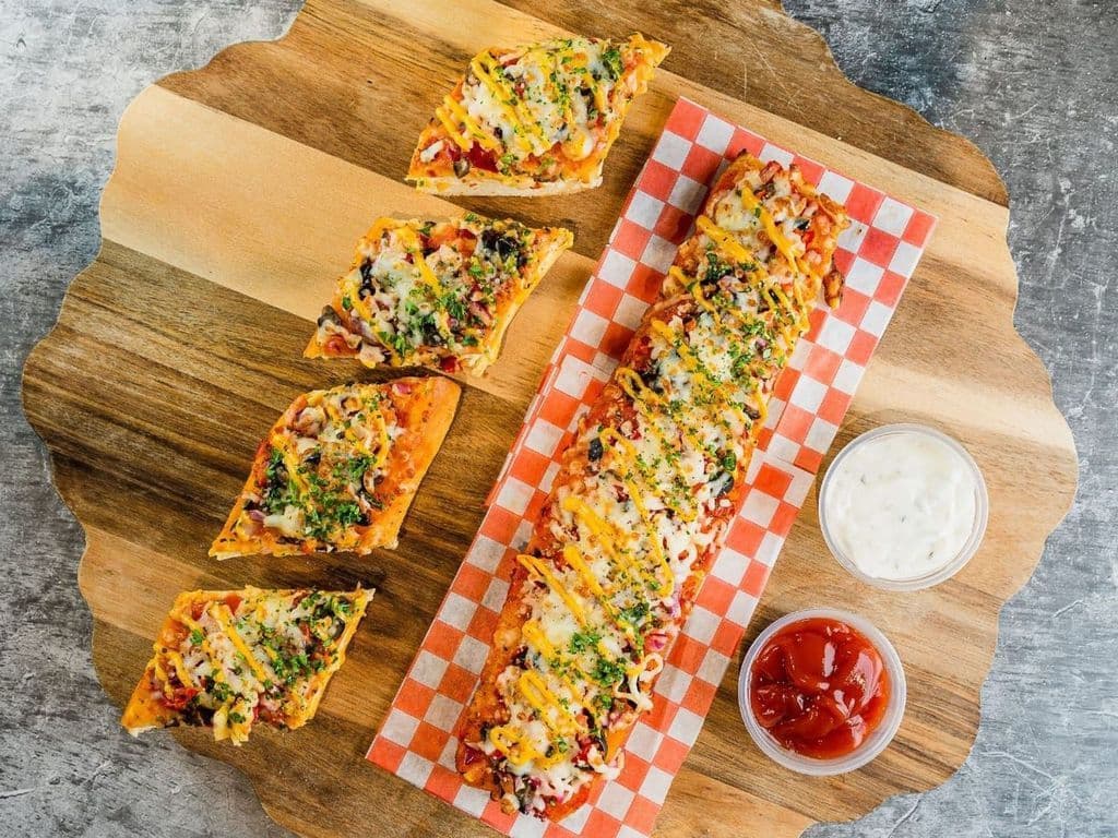 Loaded Cheesy Garlic Bread