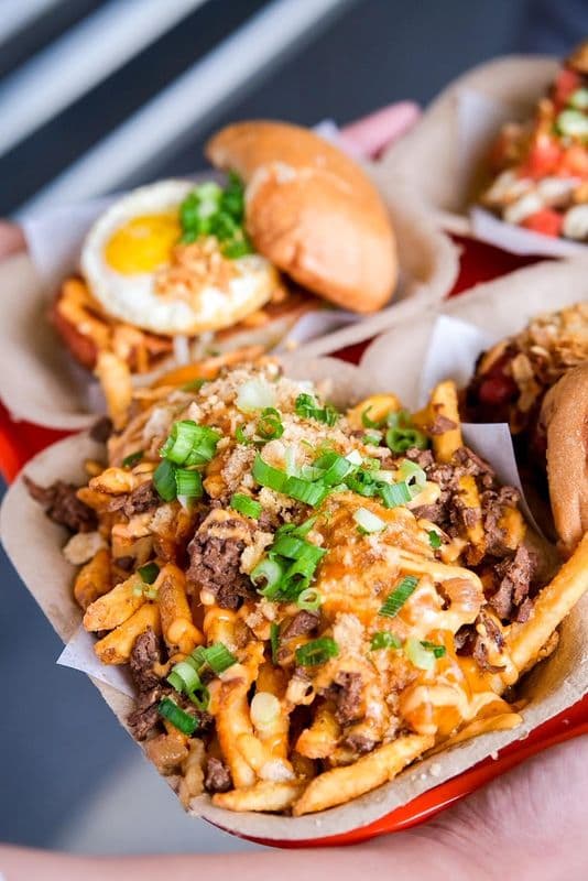 Filipino Cheeze Steak Fries