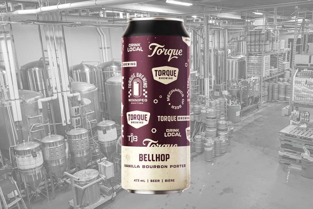 Torque Bellhop Vanilla Bourbon Porter (1 x 473 ml)