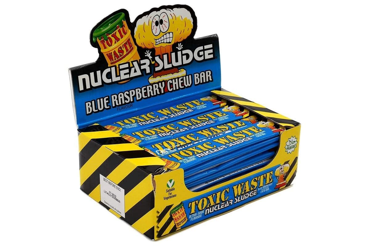 Toxic Waste Chew Bar Blue Raspberry