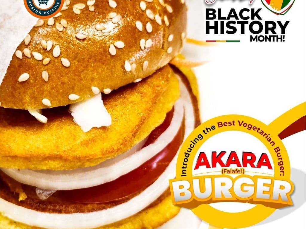 Akara (Falafel) Burger