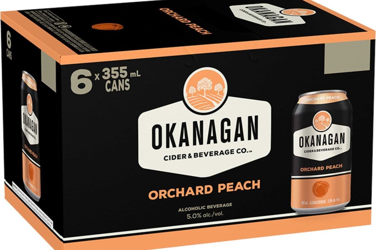 Okanagan Orchard Peach (6 x 355 ml Cans)