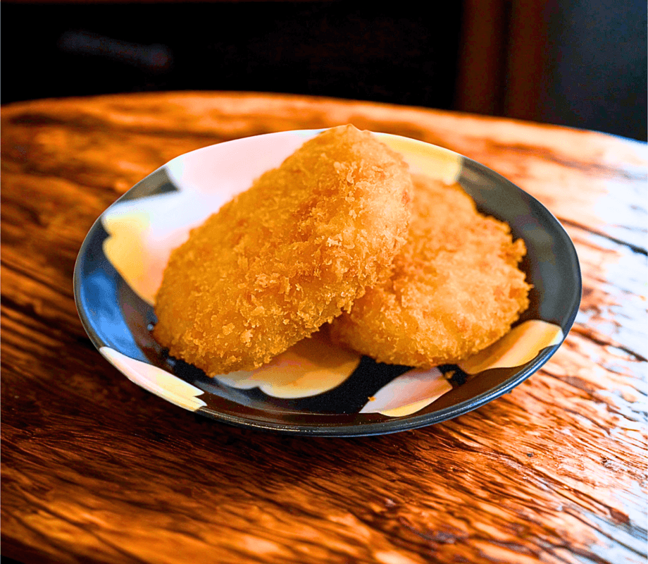ENTRÉES - croquettes de maïs / ENTRÉES - Corn Croquette