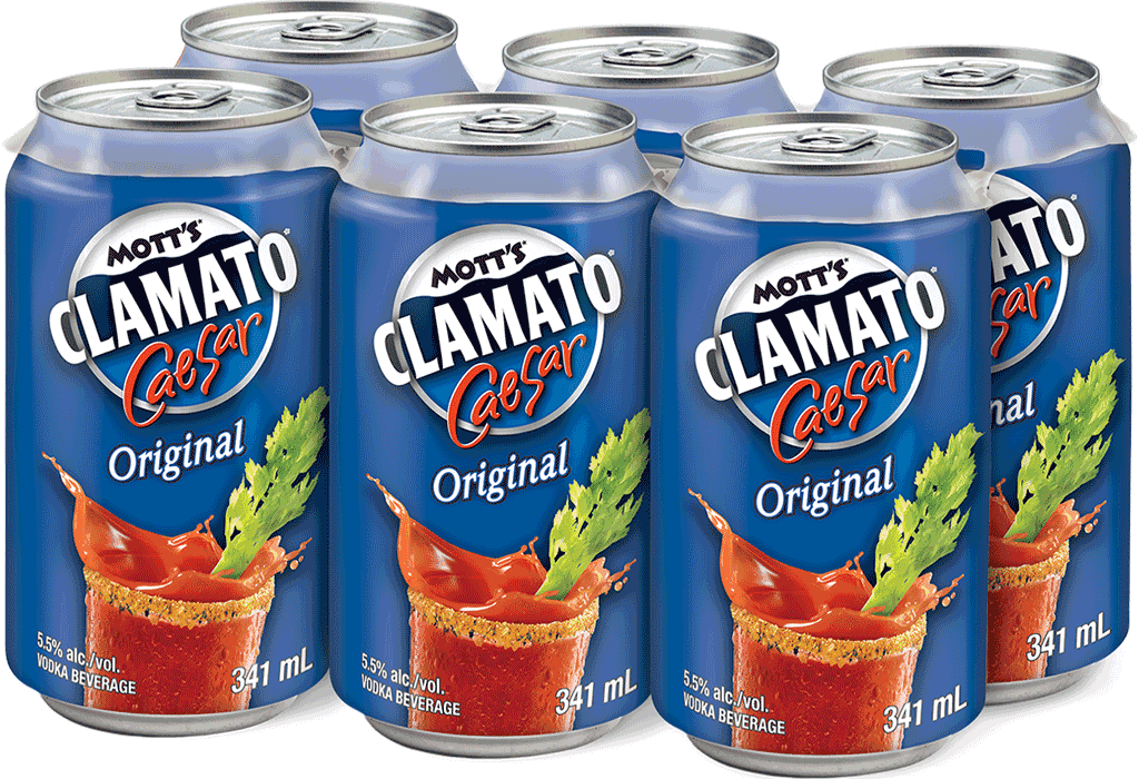 Clamato Original (6 x 341 ml cans)