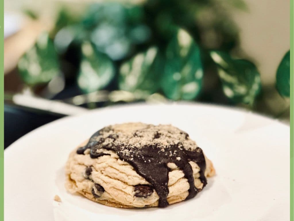 Vegan Smores Filled Gourmet Cookie
