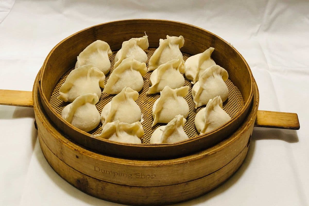 20. Dumplings porc et onion vert (14 Mcx) / Pork and Green Onion (14 Pcs)