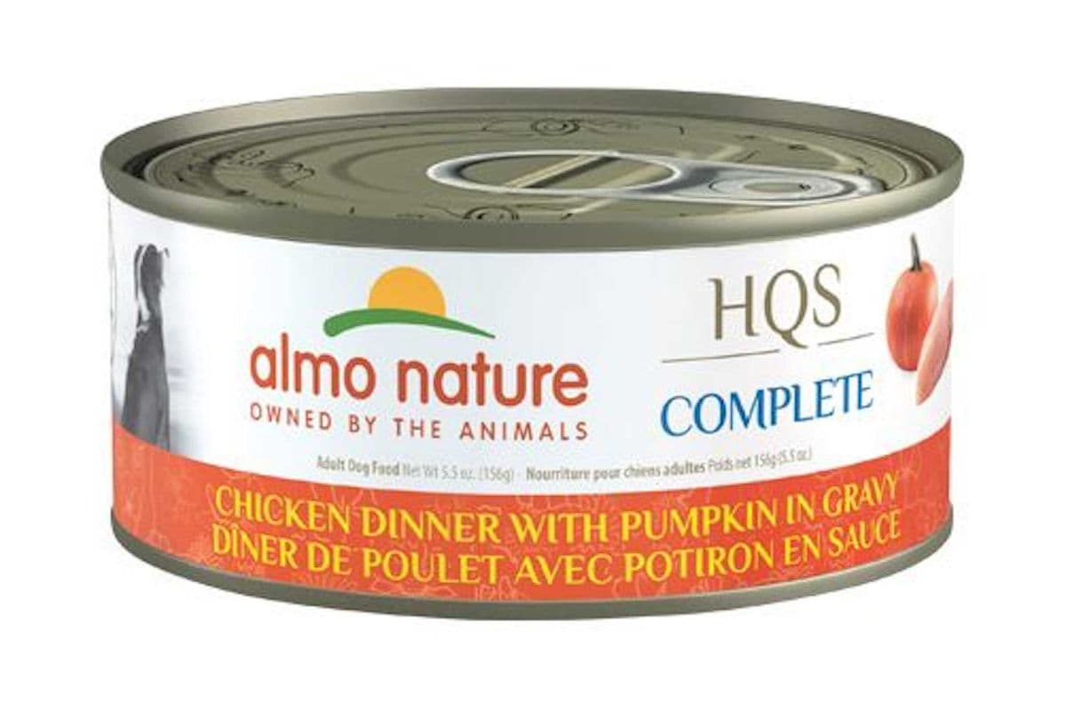 Almo Nature HQS Complete Dog Food - Chicken Dinner Pumpkin In Gravy (5.5oz)