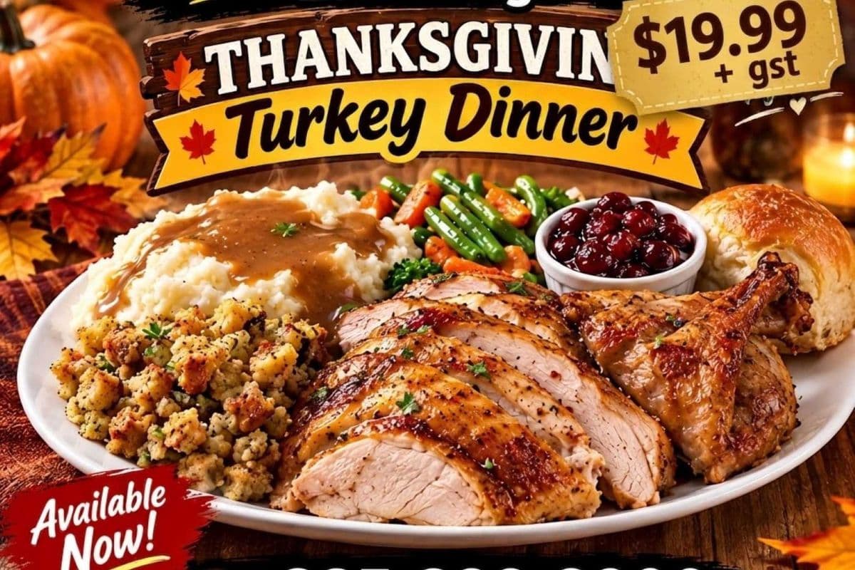 Thanksgiving Turkey dinner