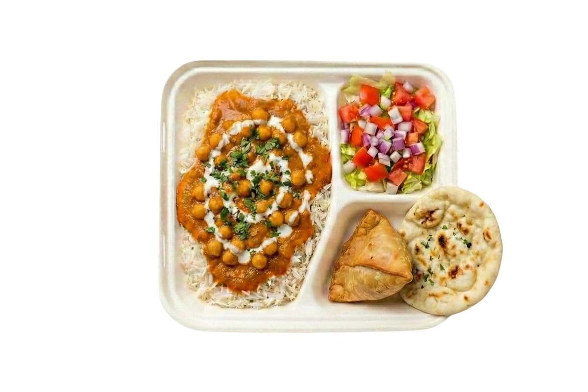 Chickpea Curry Rice Bowl
