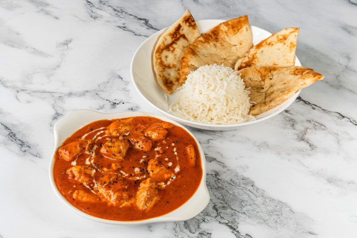 Butter Chicken or Paneer Meal