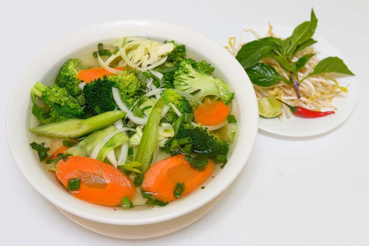 108. Vegetable Noodle Soup (Vegetable Broth)