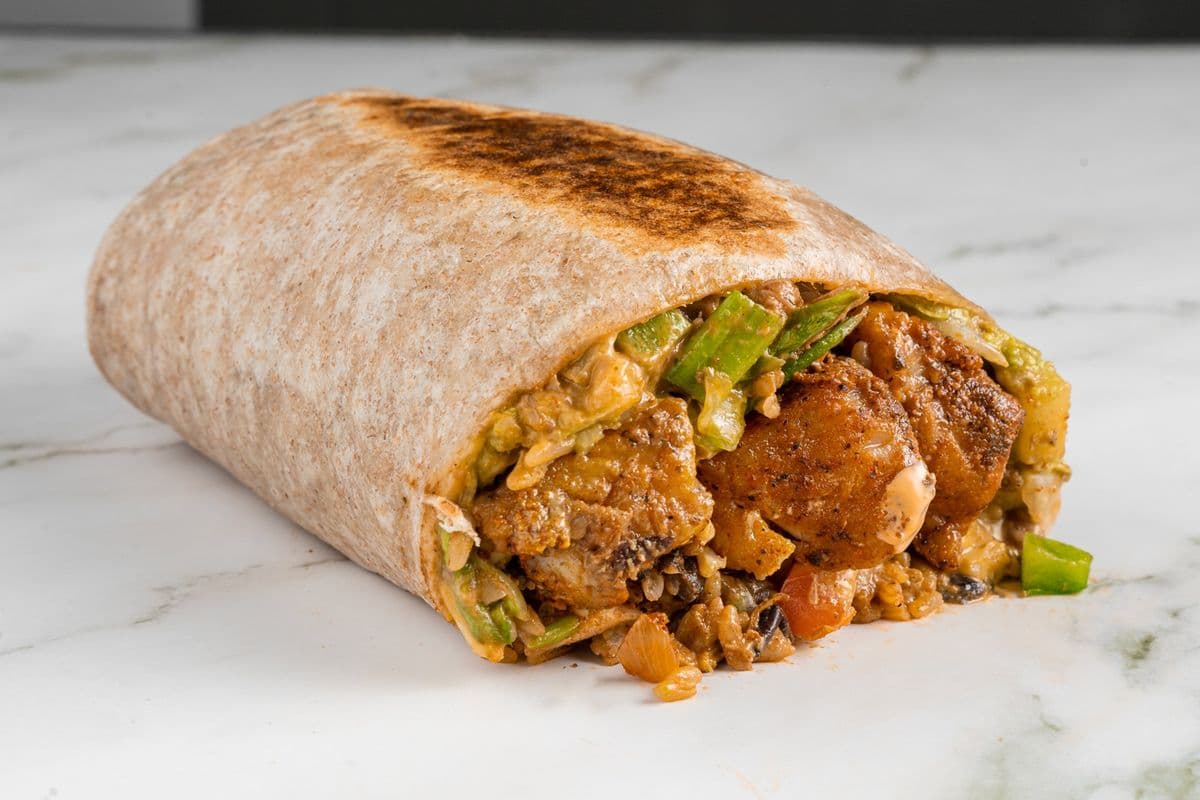 Fish Pan-Cooked-Basa Fillets Burrito