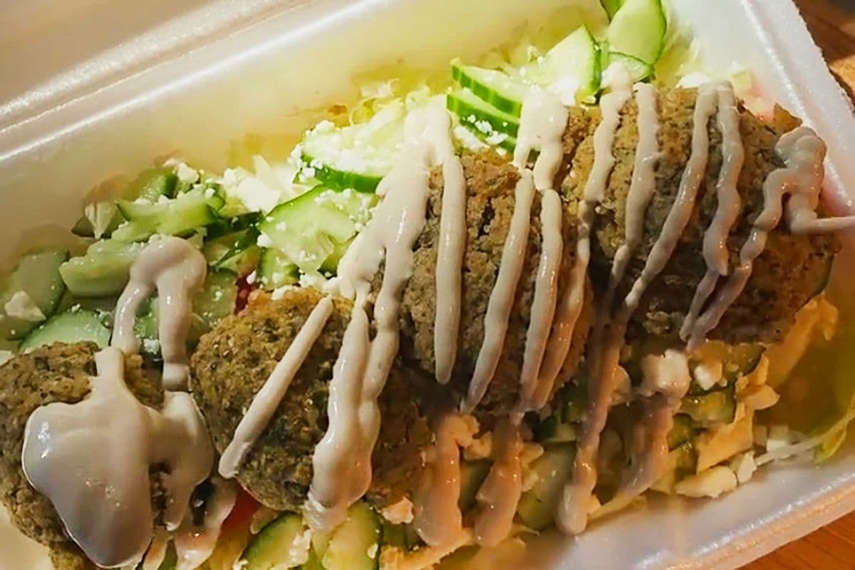 Falafel Salad (Vegan)