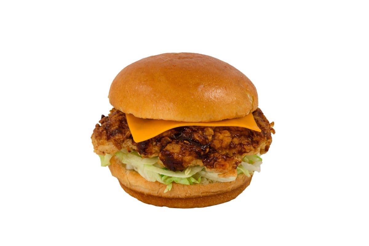 Smoke House BBQ Fried Sandwich