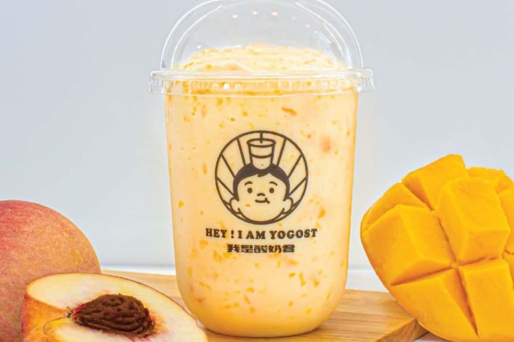 Peach Mango Yogurt - 芒果桃桃