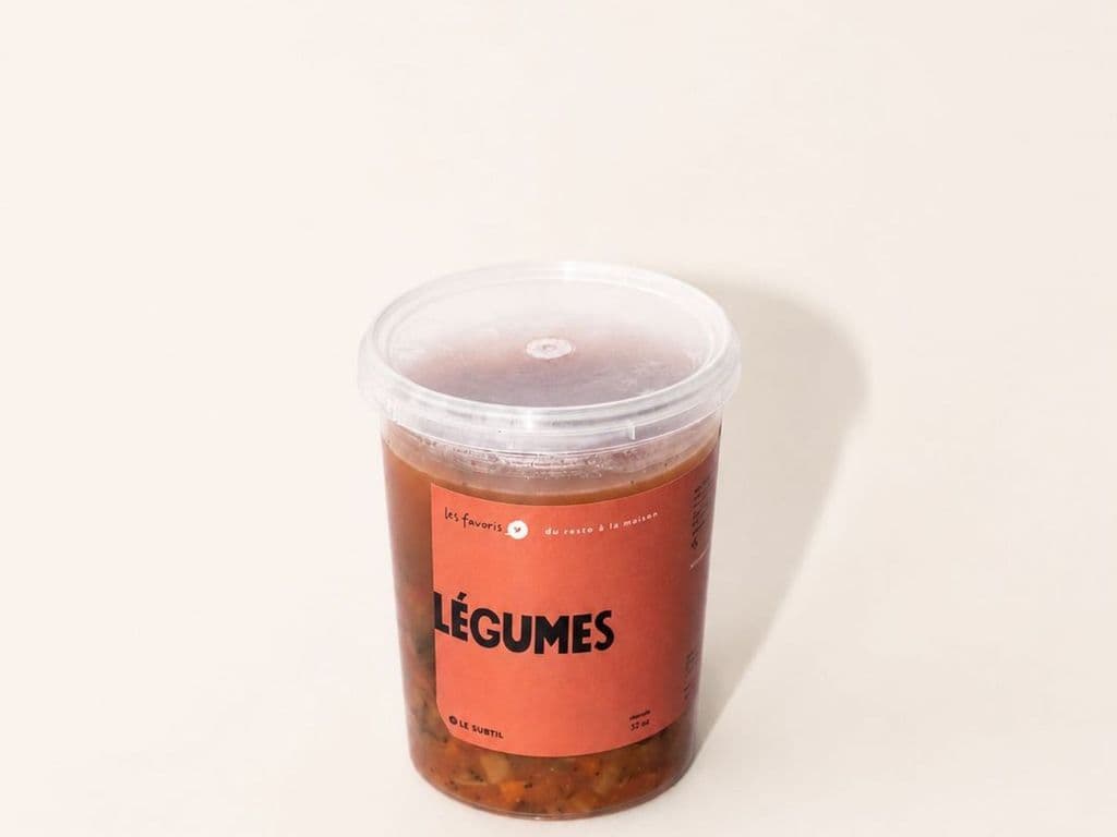 SOUPE AUX LEGUMES - 4 PORTIONS