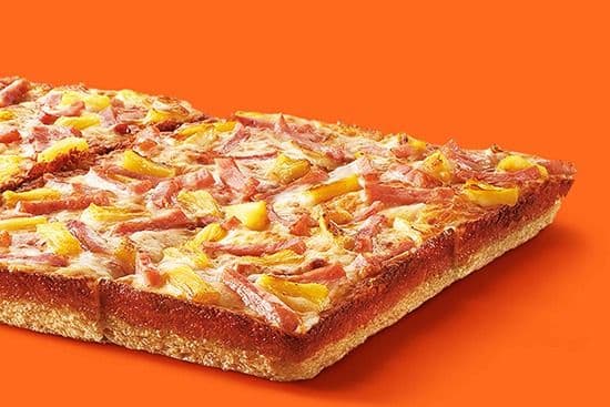 Detroit-Style DEEP!™ Dish Hula Hawaiian® Pizza