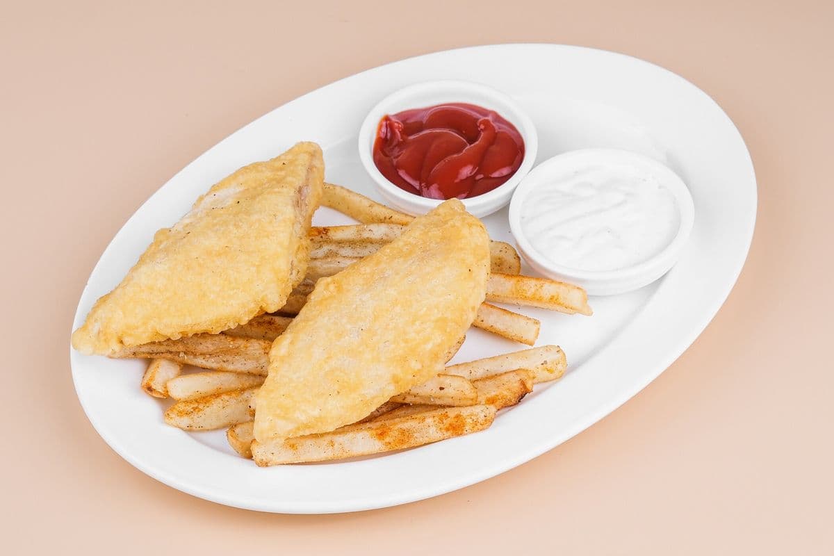 2 Pieces Cod Fish and Chips