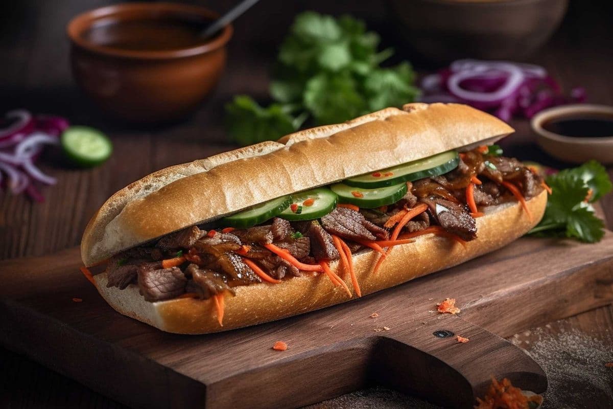 Beef Sate Sub