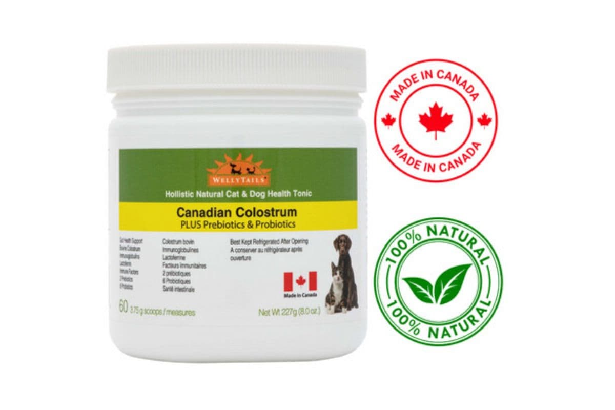 Wellytails Bovine Colostrum Dog & Cat Supplement (227 g)