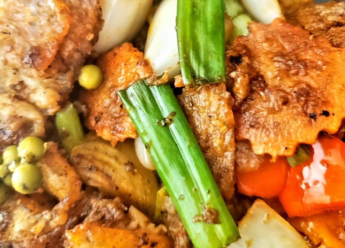 Curry Sauce Fish (Pla-Tod-Rad-Prik)