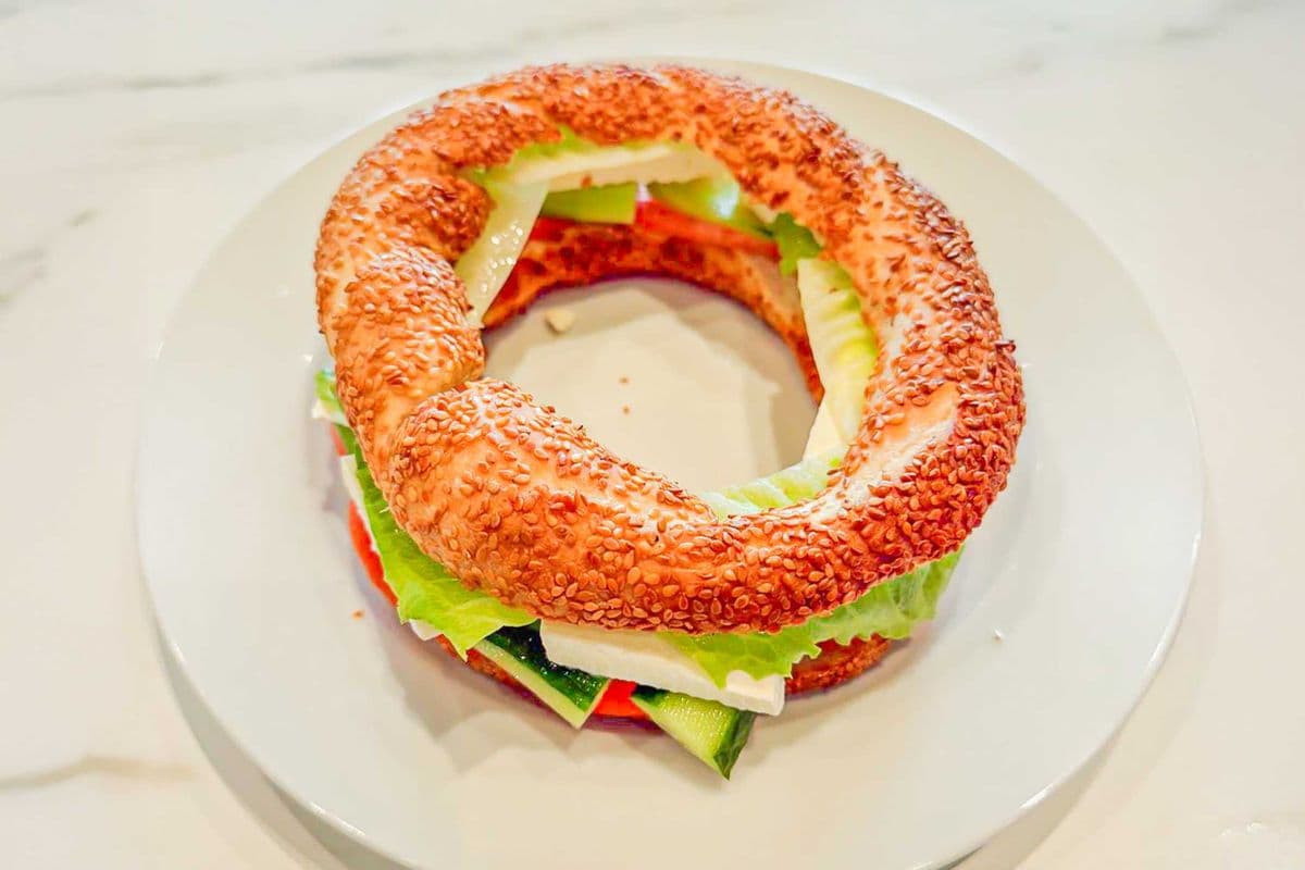 Simit - Turkish Bagel Sandwich
