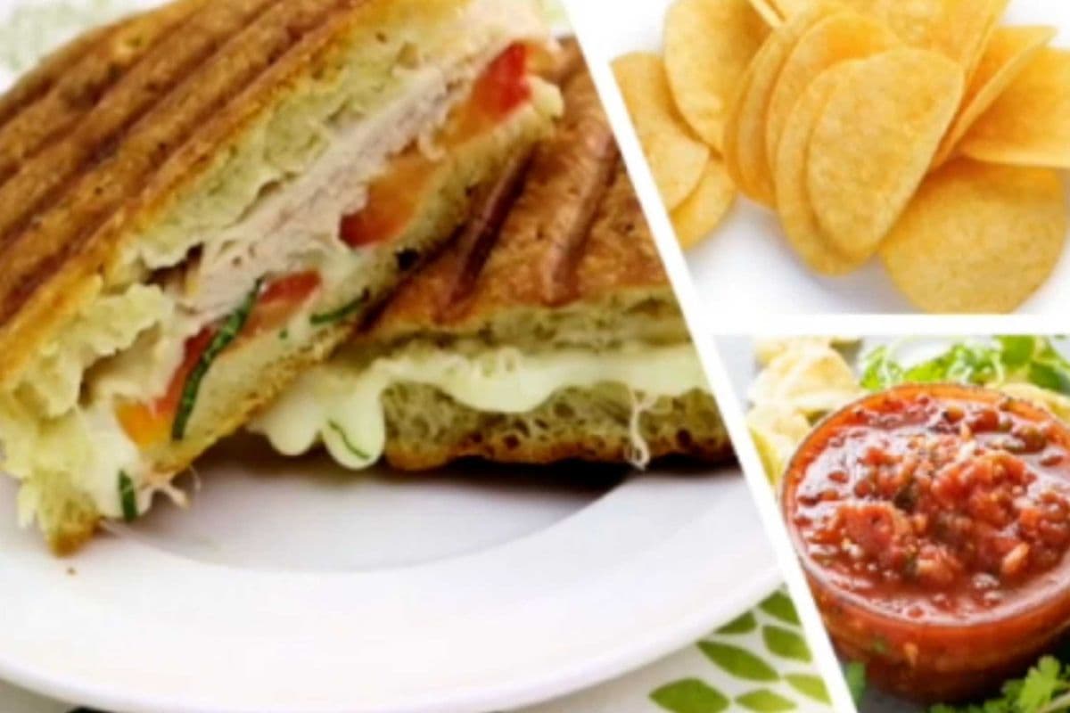 Turkey and Brie Cheese Grilled Sandwich