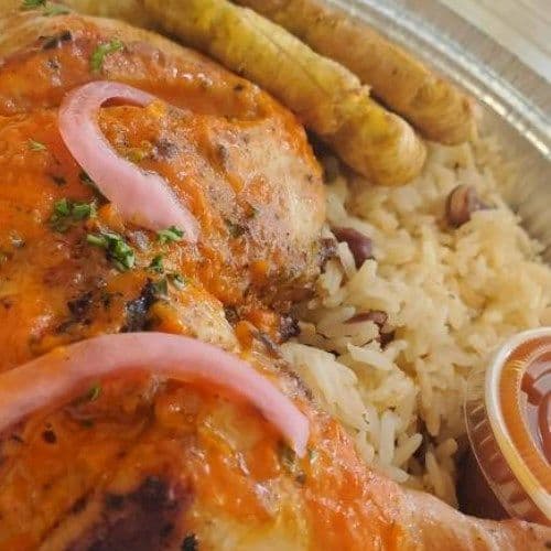 ¼ Poulet rôti / ¼ Roasted Chicken Leg