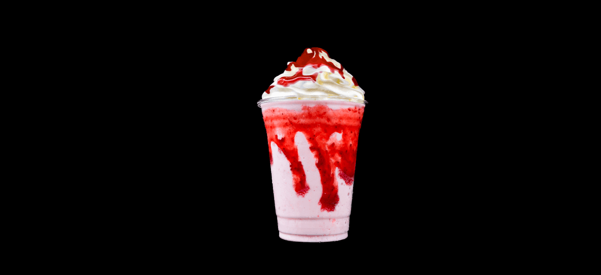 Strawberry Milkshake 16oz