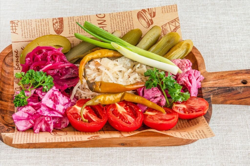 Salted and Pickled Vegetables